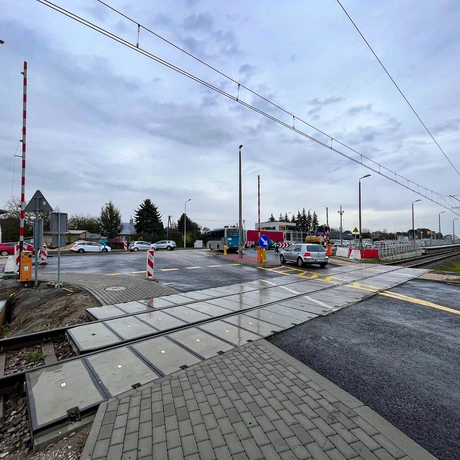 Rozbudowa ul. Warszawskiej [październik 2023] - fot 1